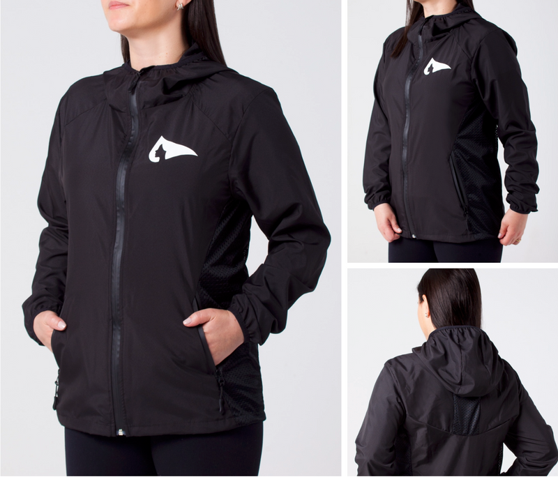 Corta Vento Feminina Preto